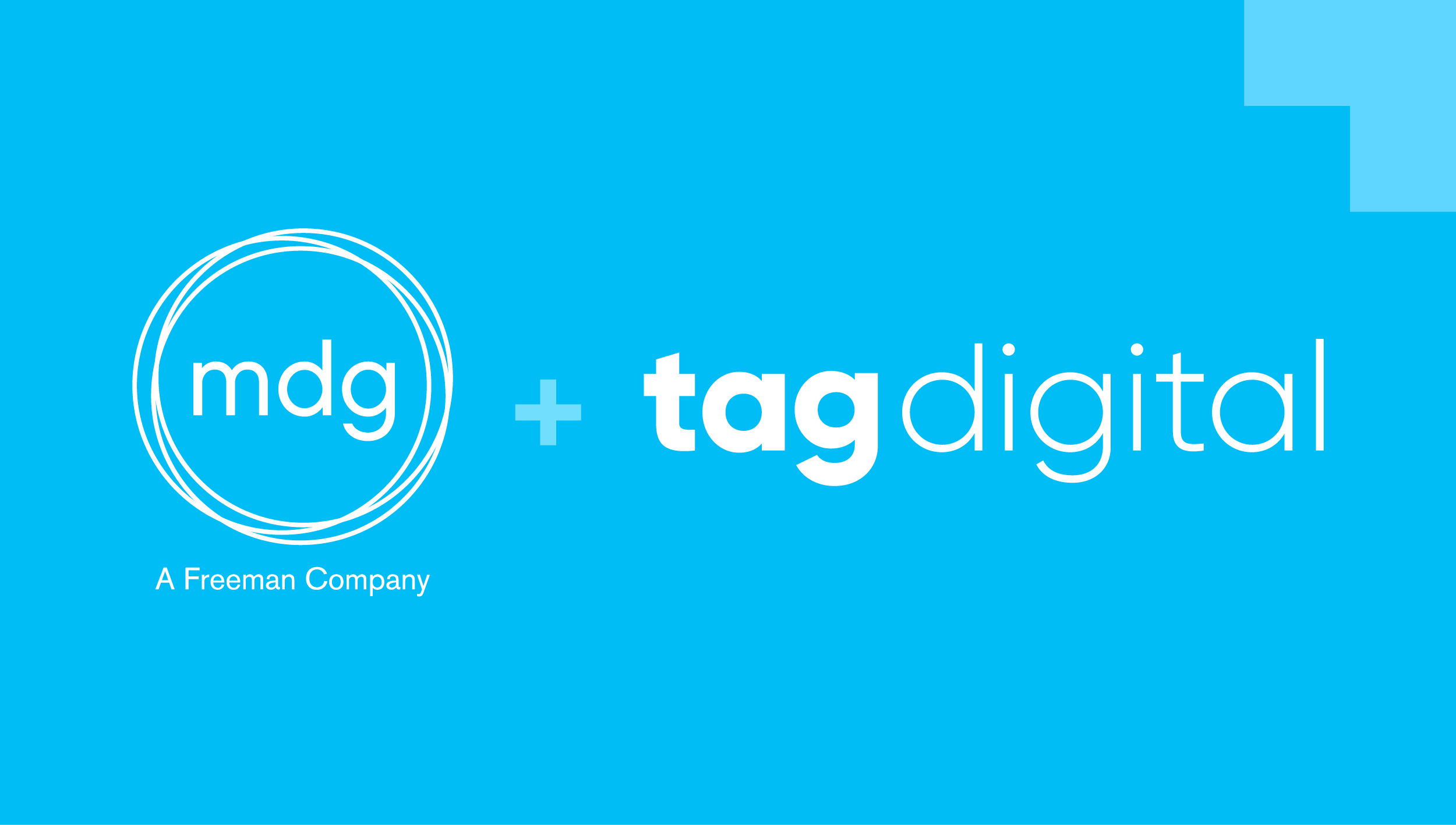 Freeman Acquires Tag Digital Enhancing mdg’s Digital Marketing Expertise and Global Reach